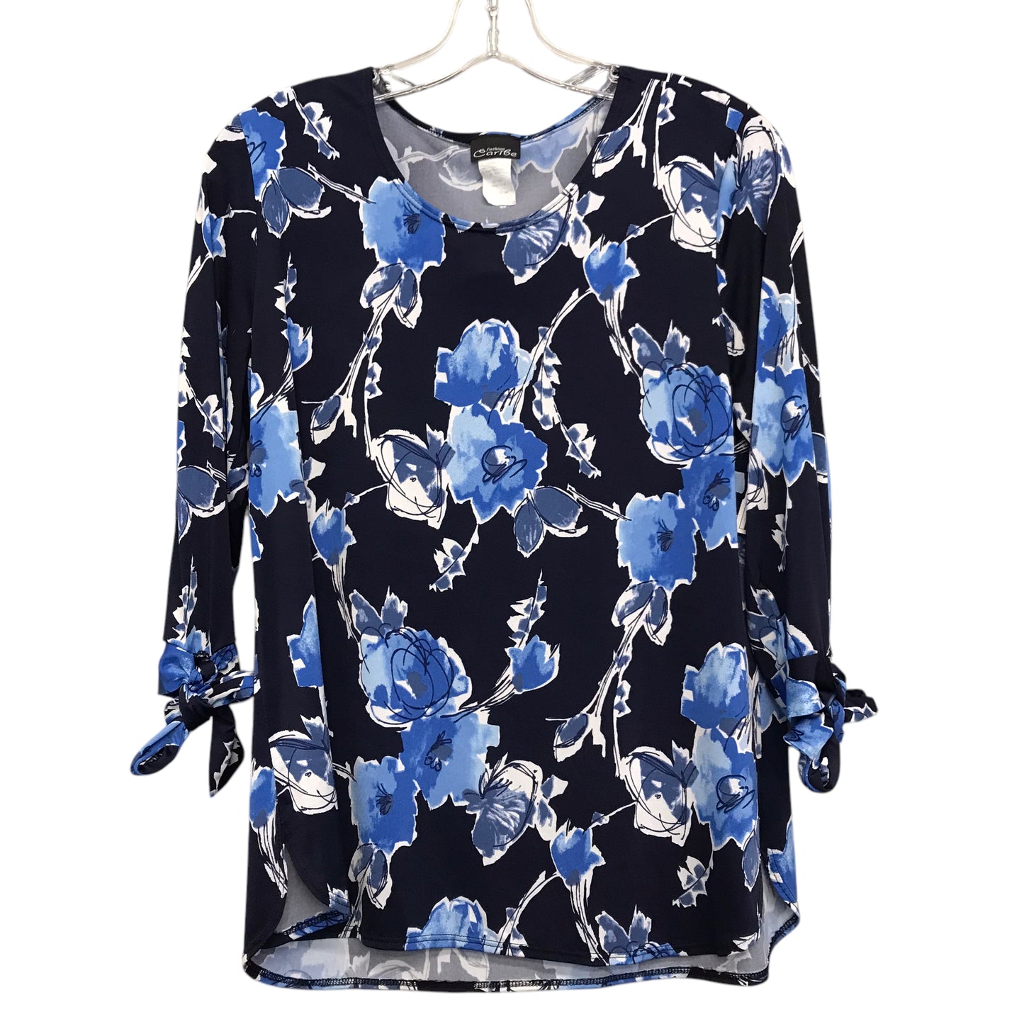 Top Ls By Fashion Carrie In Floral Print, Size:S