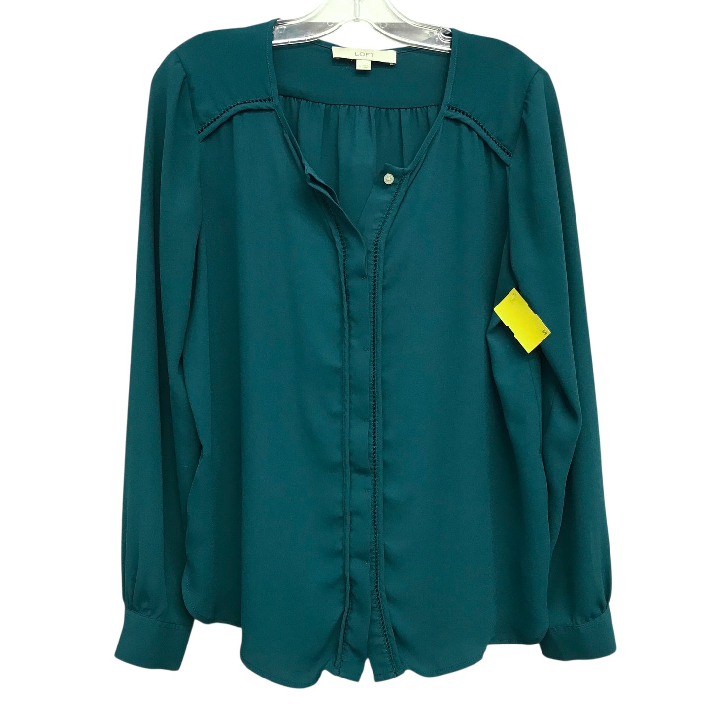 Top Ls By Loft In Teal, Size:S