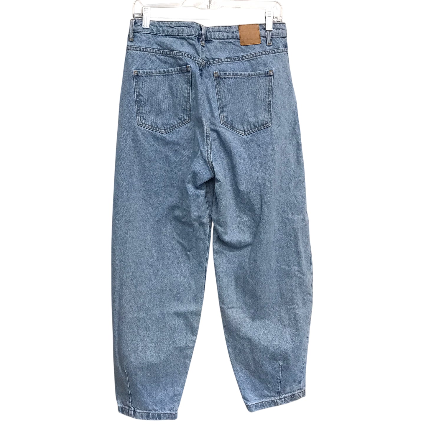 Jeans Wide Leg By Zara In Blue Denim, Size:6