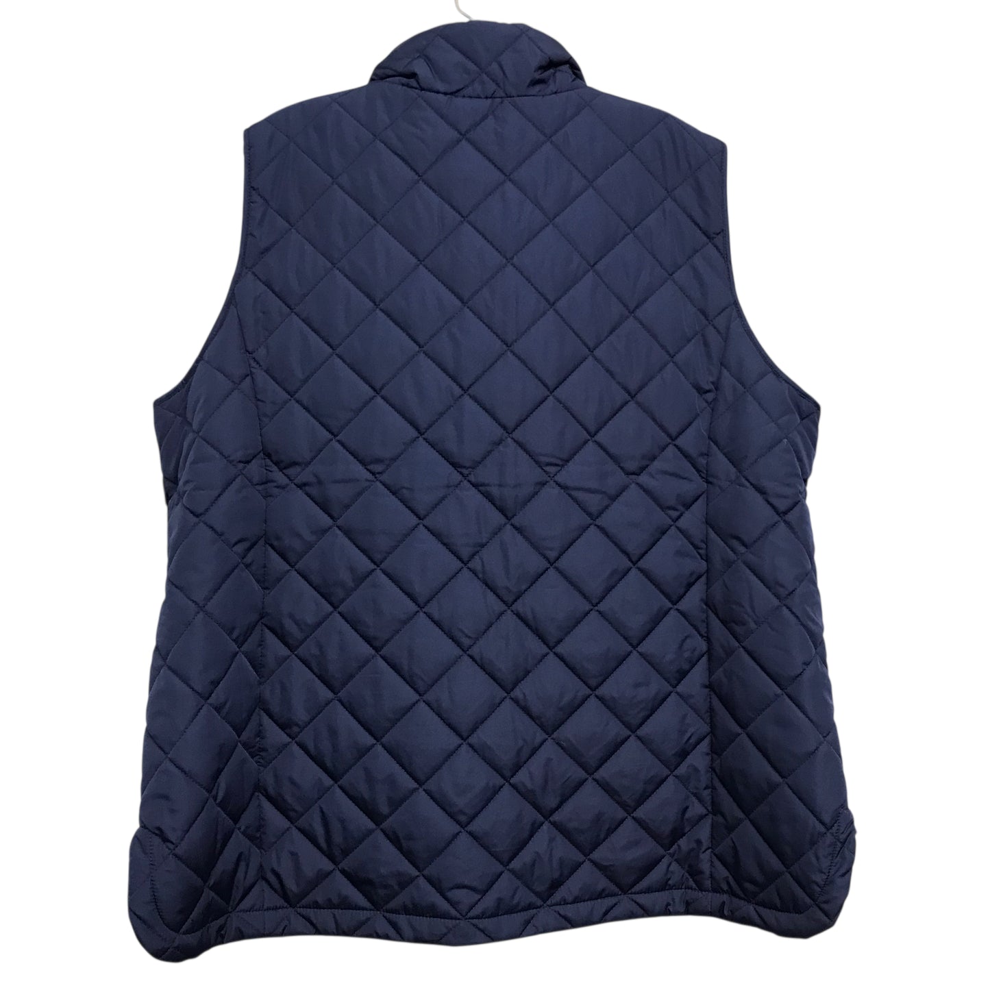 Vest Puffer & Quilted By Lands End In Navy, Size:1X