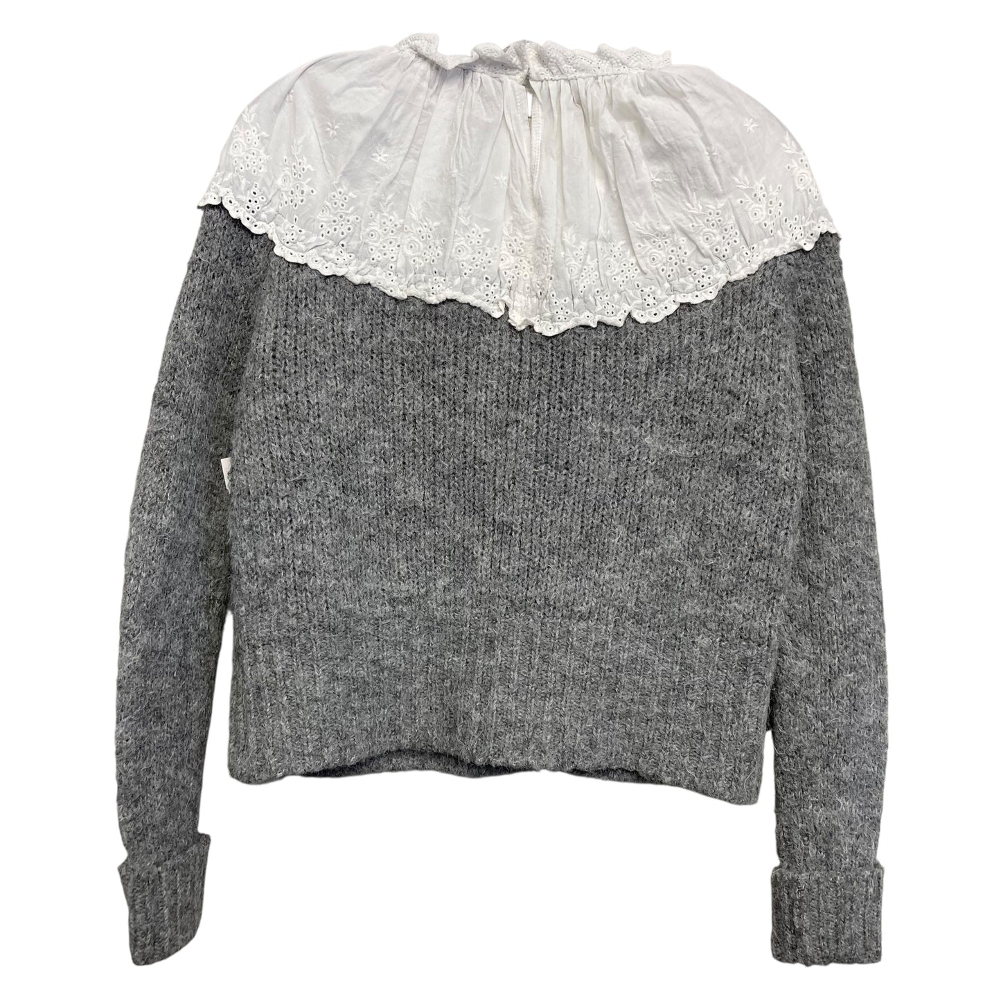 Top Ls By English Factory In Grey, Size:S