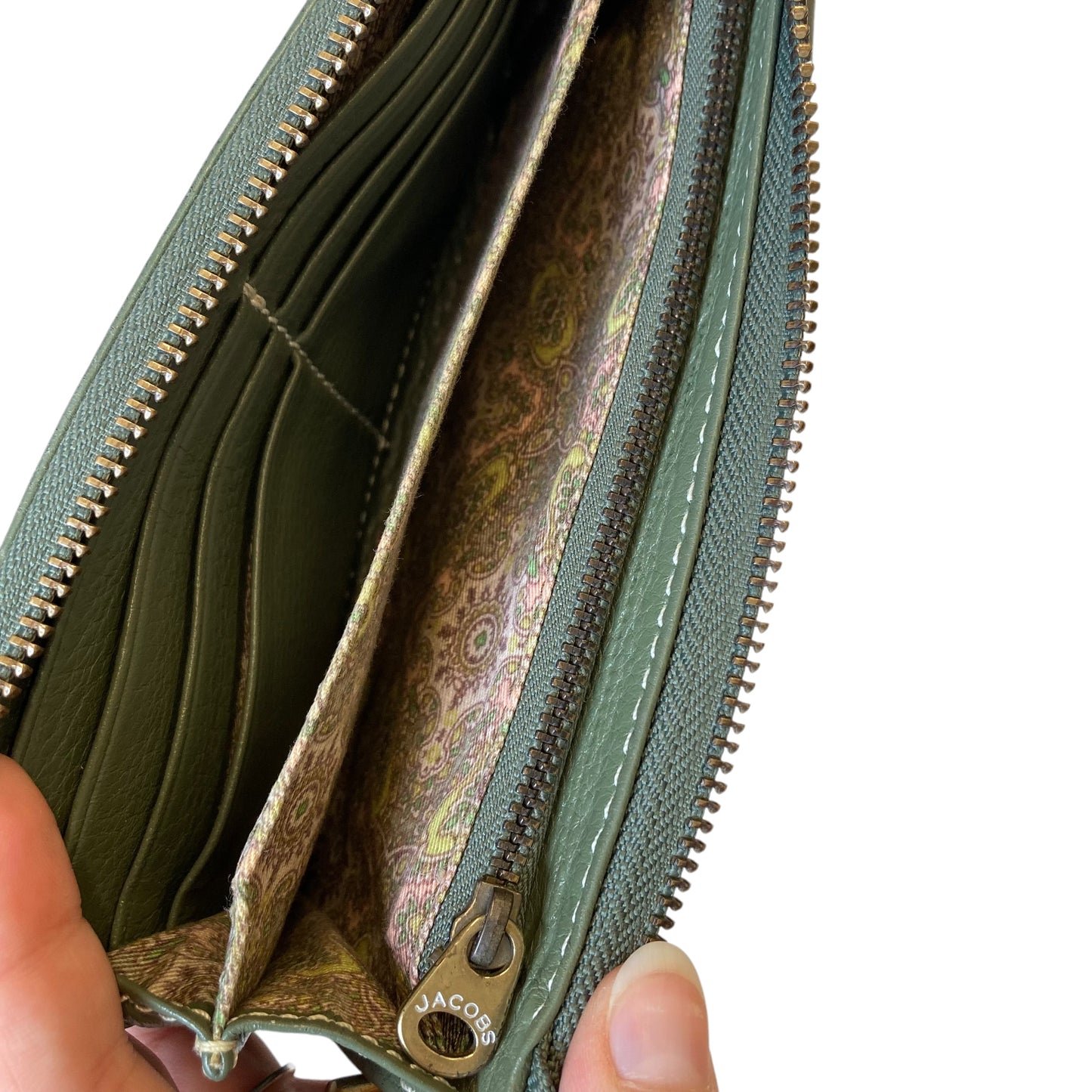 Wallet Designer By Marc By Marc Jacobs In Green, Size:Medium