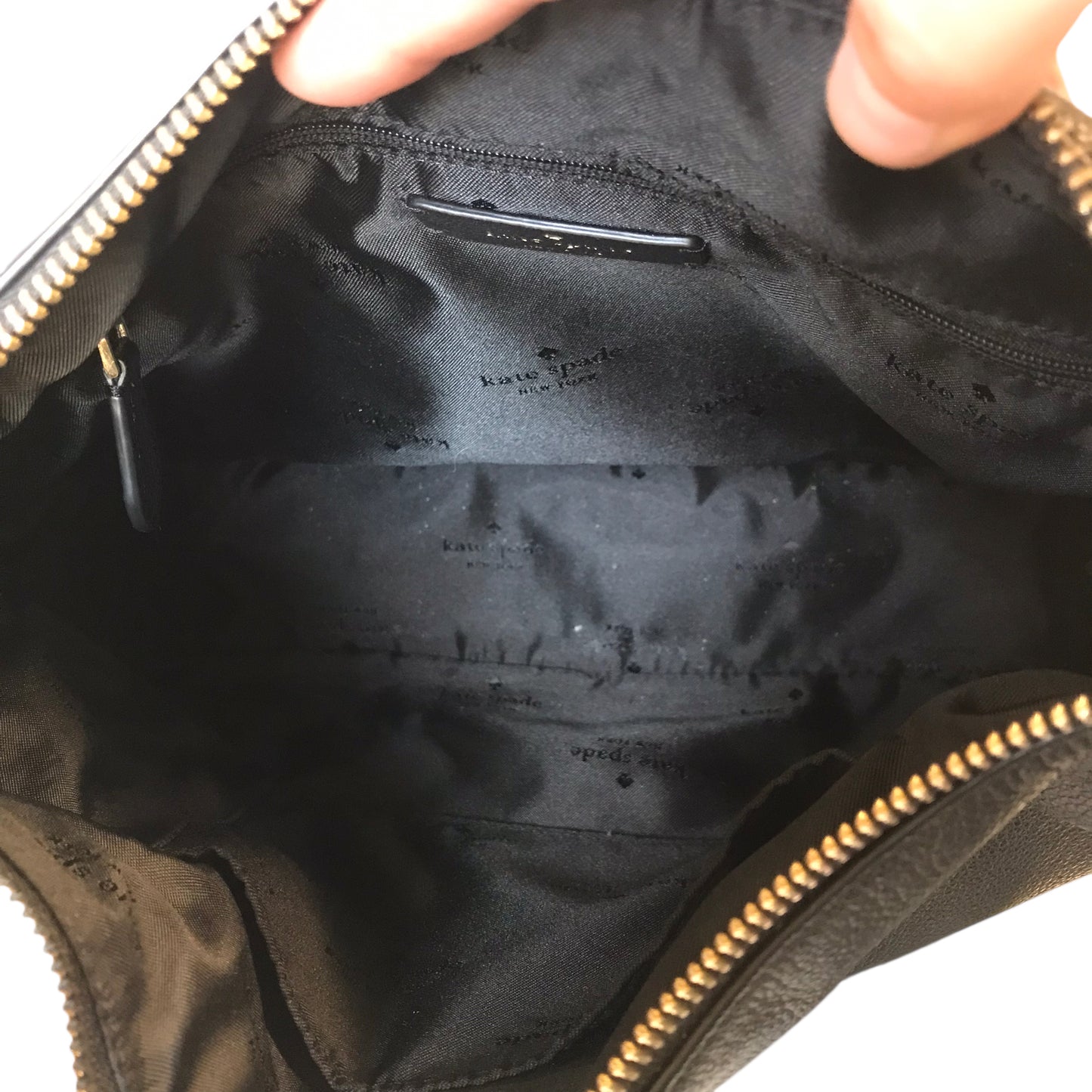 Crossbody Designer By Kate Spade In Black, Size:Medium