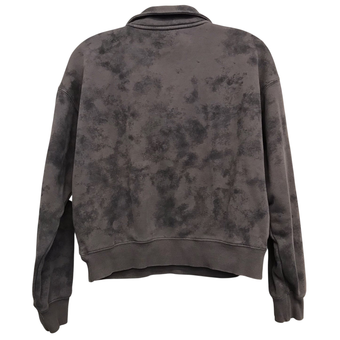 Athletic Sweatshirt Collar By Fabletics In Grey, Size:S