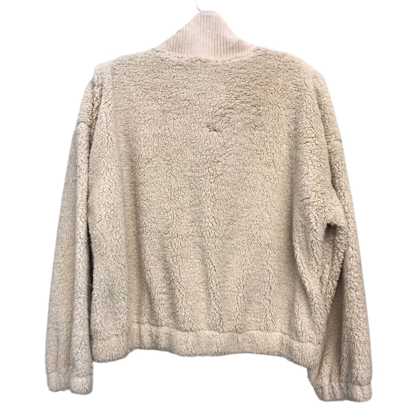 Jacket Faux Fur & Sherpa By Fair Haven In Beige, Size:L