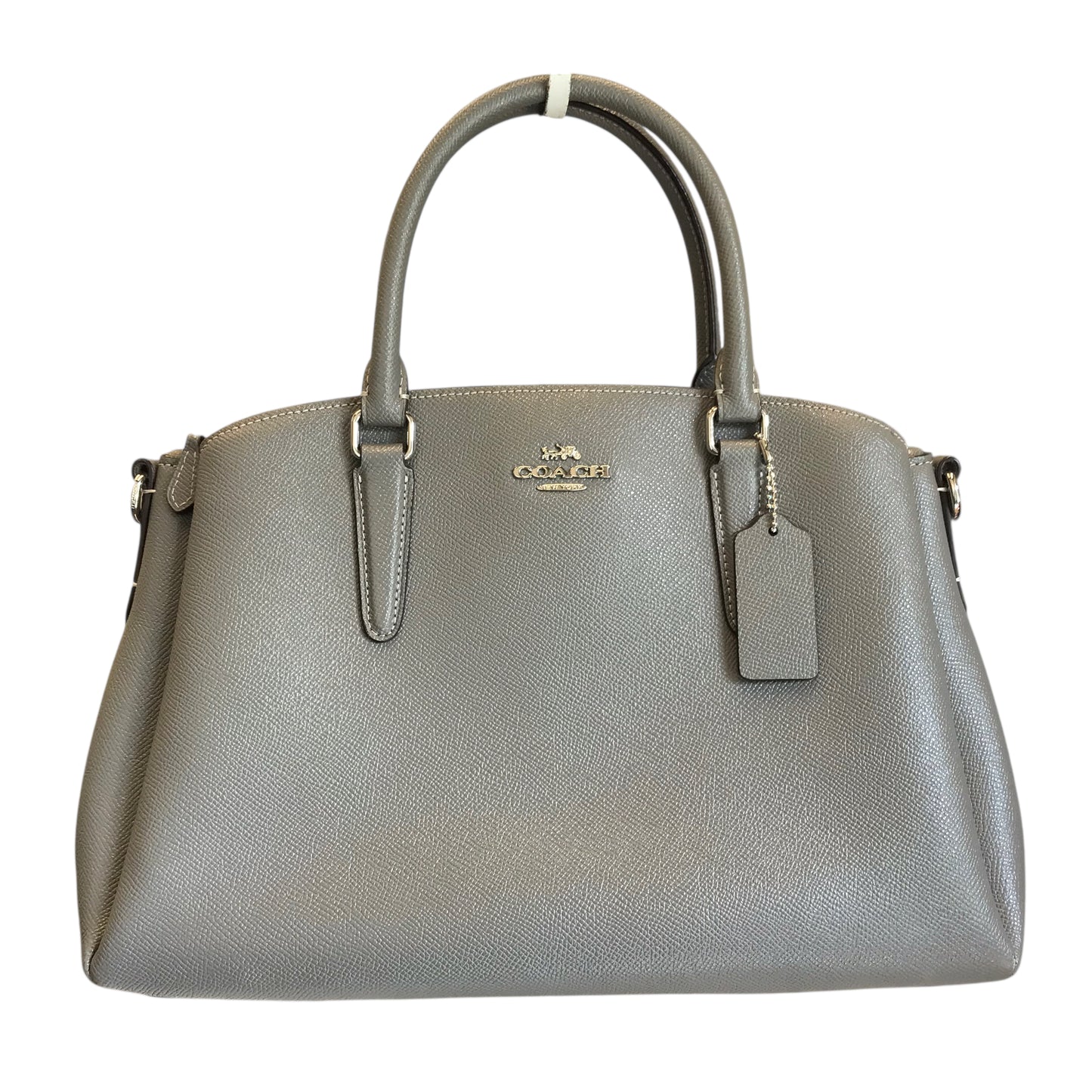 Handbag Designer By Coach In Grey, Size:Medium