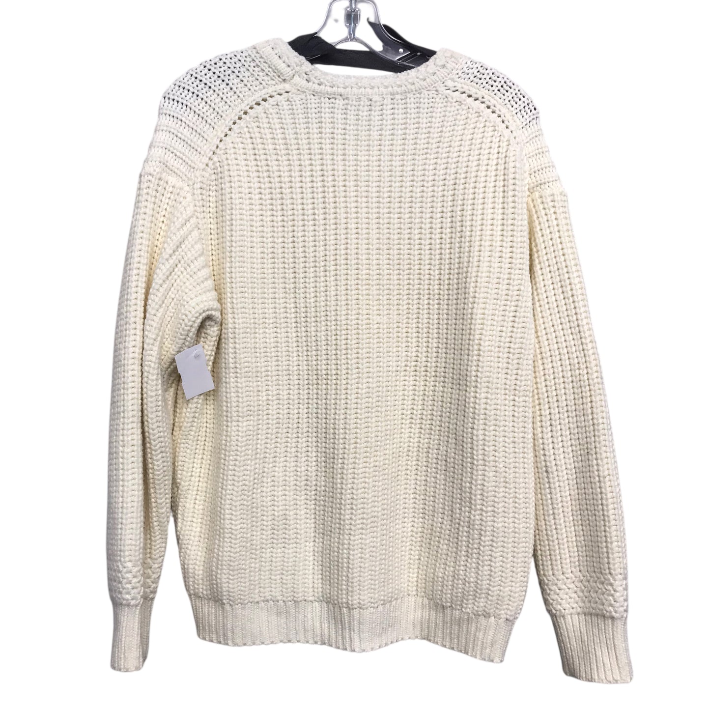Sweater By Marine Layer In Cream, Size:L