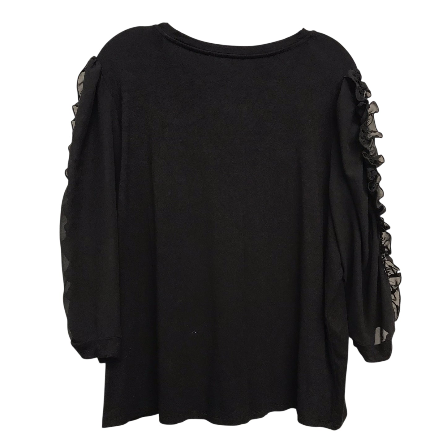 Top Ls By Philosophy In Black, Size:1X