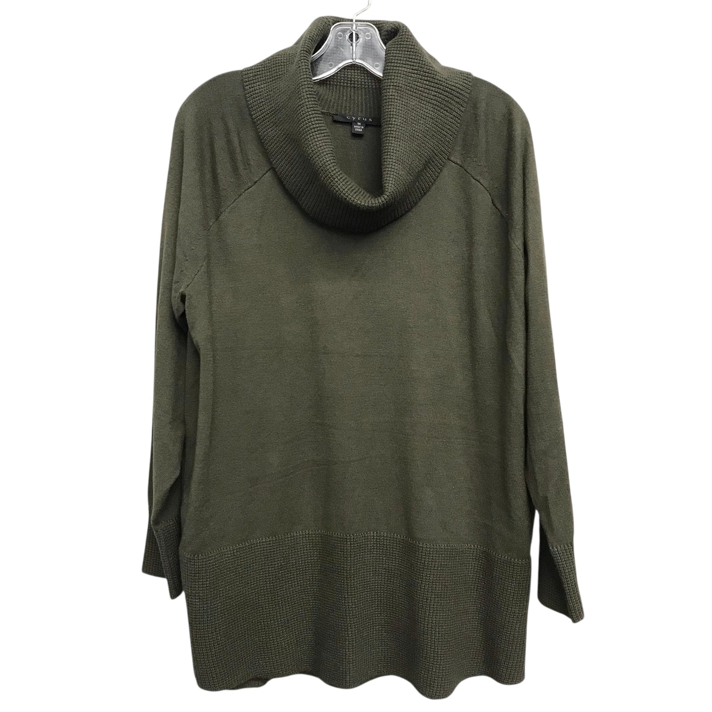 Sweater By Cyrus In Green, Size:1X