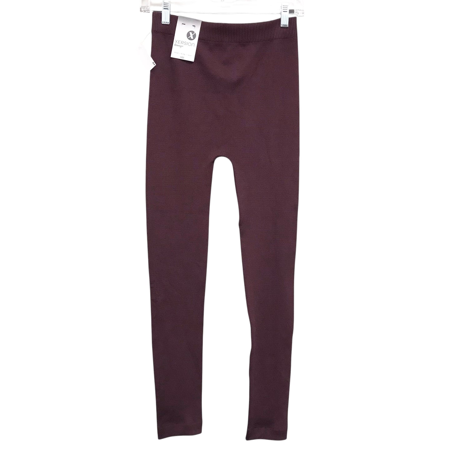 Athletic Leggings By Xersion In Maroon, Size:12