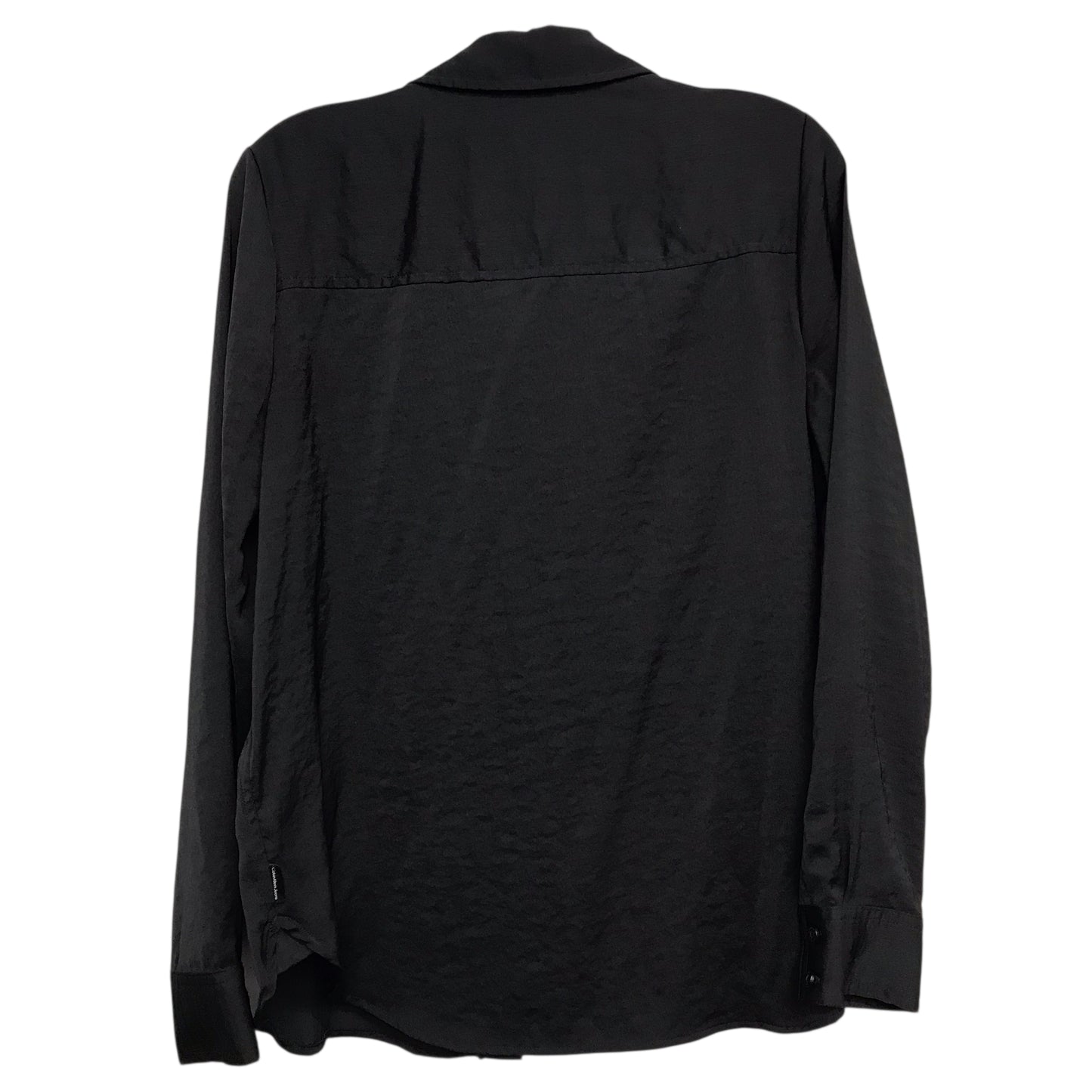 Top Ls By Calvin Klein In Black, Size:M