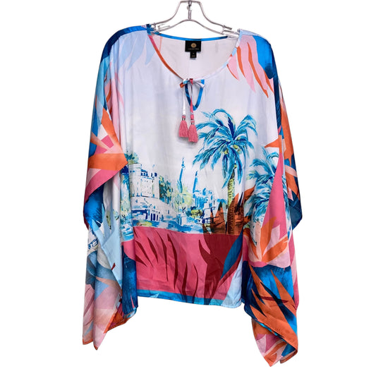 Kimono By Jm Collections In Multi, Size:M