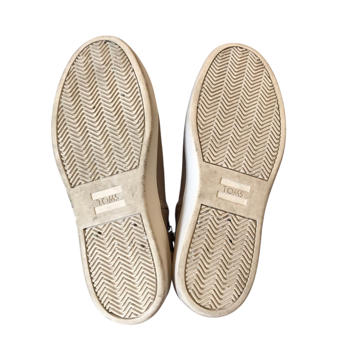 Boots Ankle Flats By Toms In Tan, Size:8