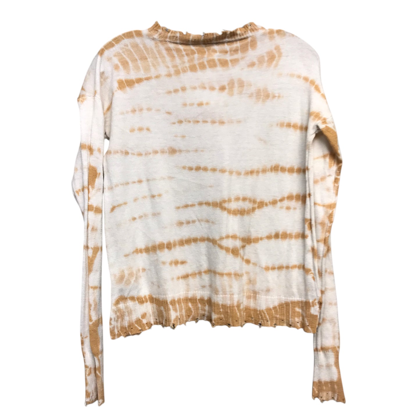 Top Ls By Roan & Ryan In Tan & White, Size:S
