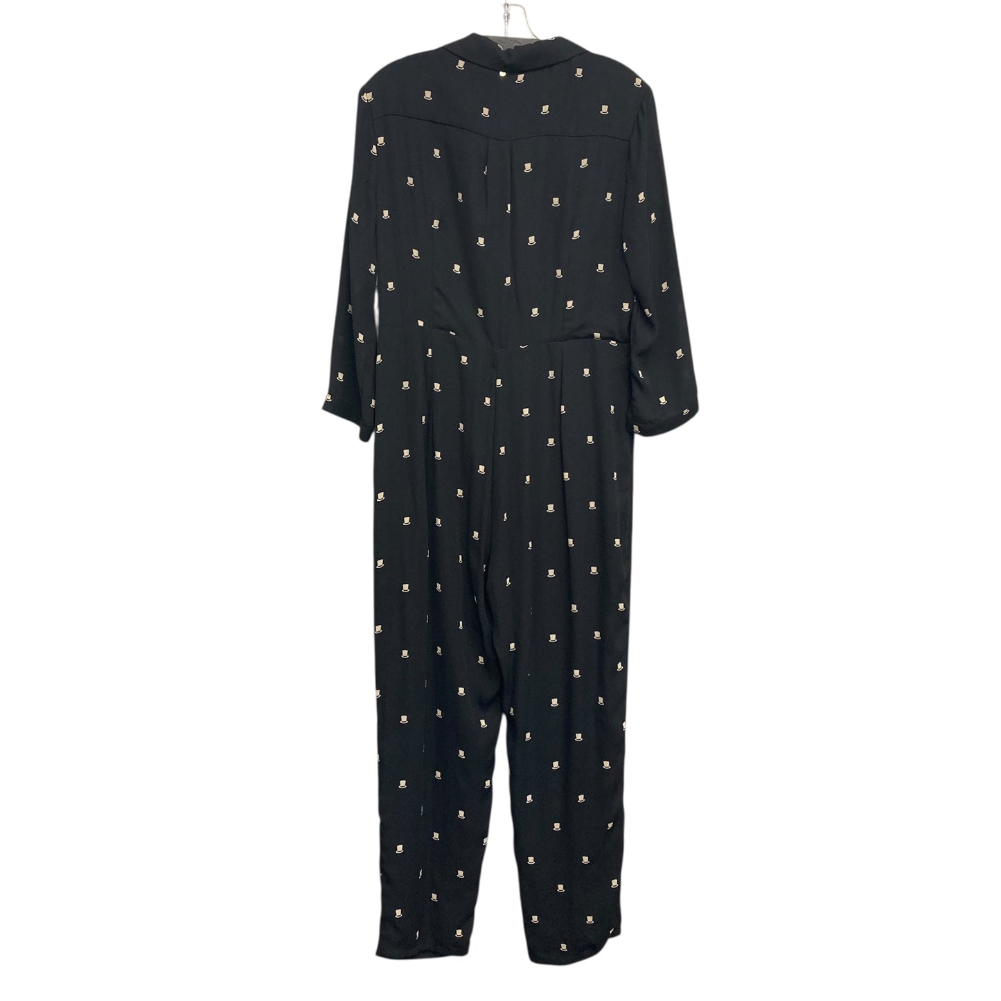 Jumpsuit By Harlyn In Black & Tan, Size:L