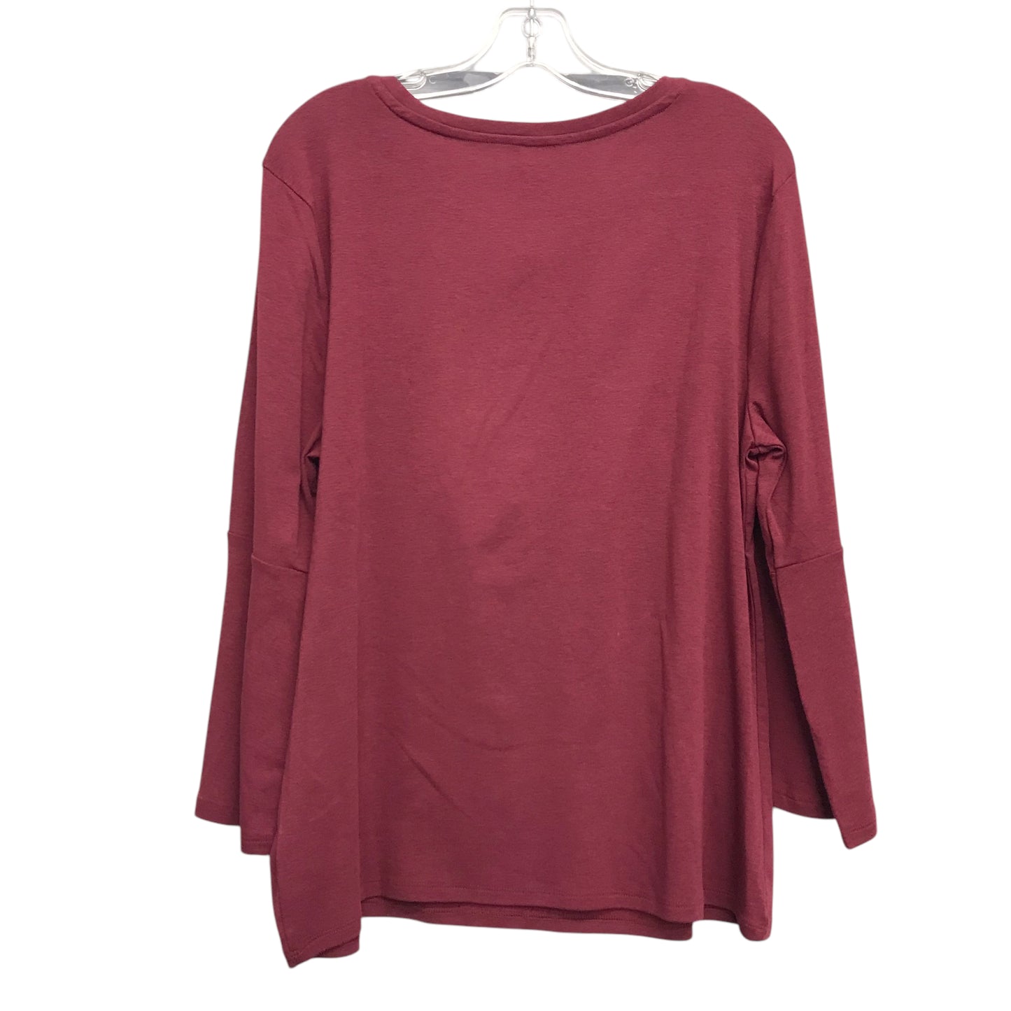 Top Ls Basic By Old Navy In Maroon, Size:Xl