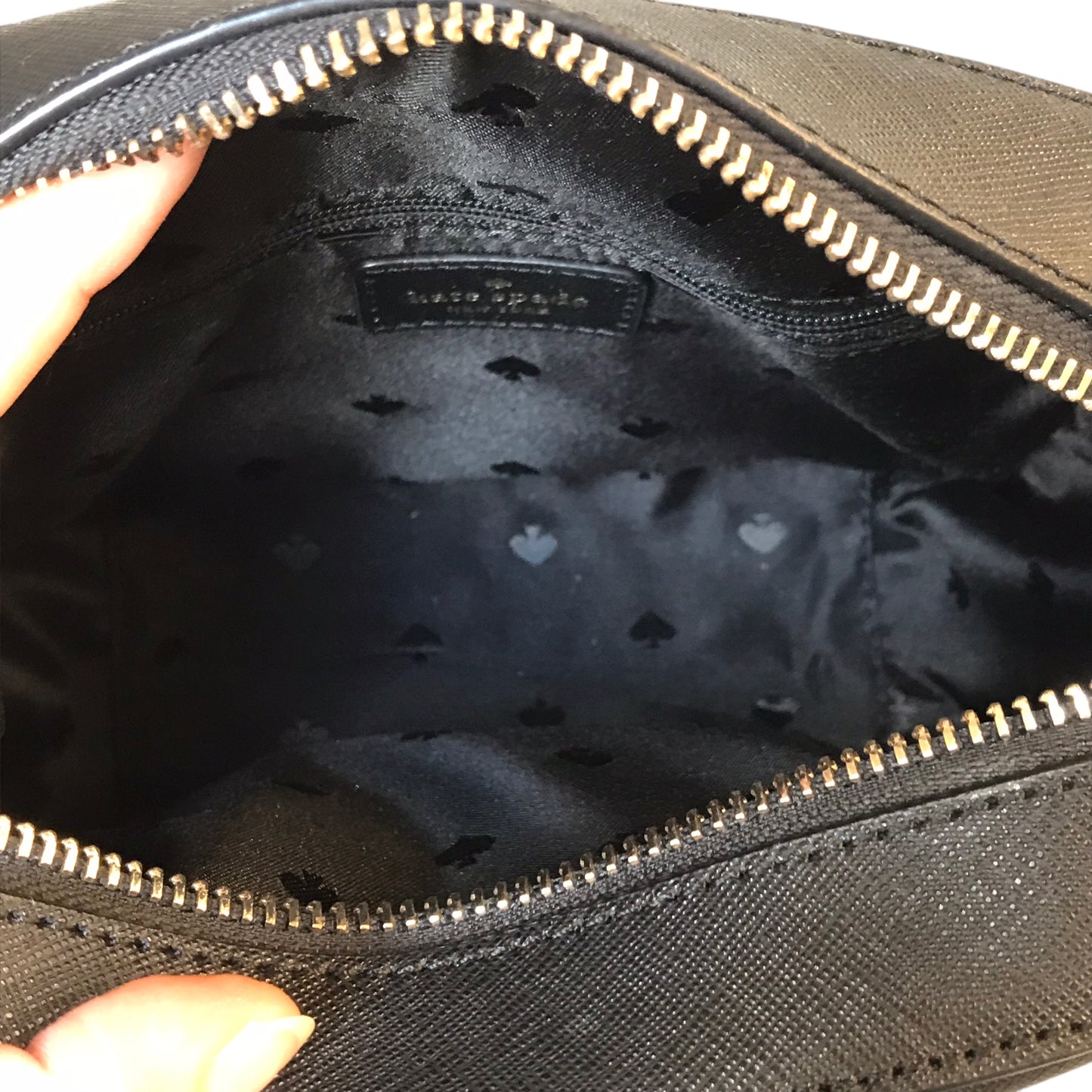 Crossbody Designer By Kate Spade In Black, Size:Small