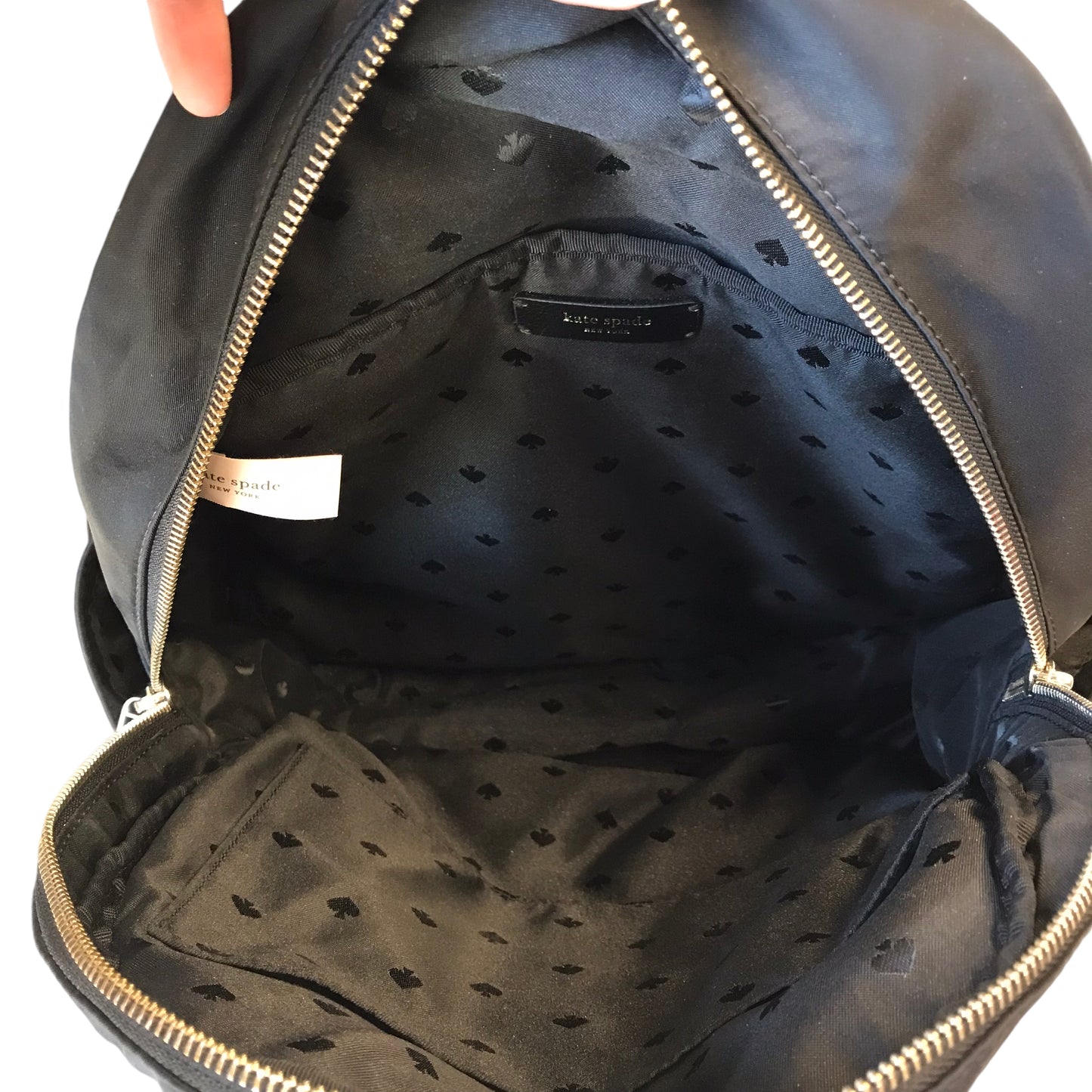 Backpack Designer By Kate Spade In Black, Size:Medium