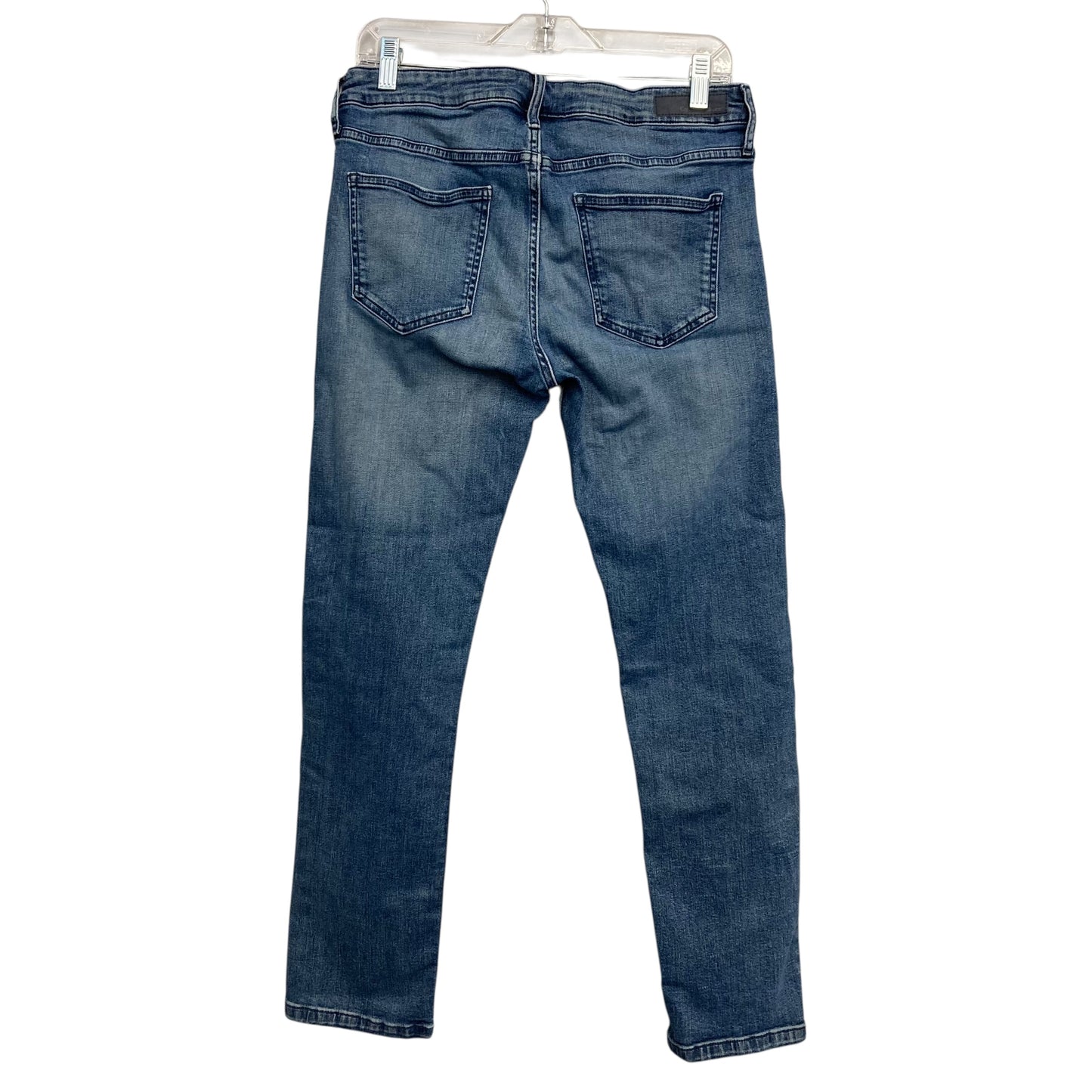 Jeans Boot Cut By Calvin Klein In Blue Denim, Size:6
