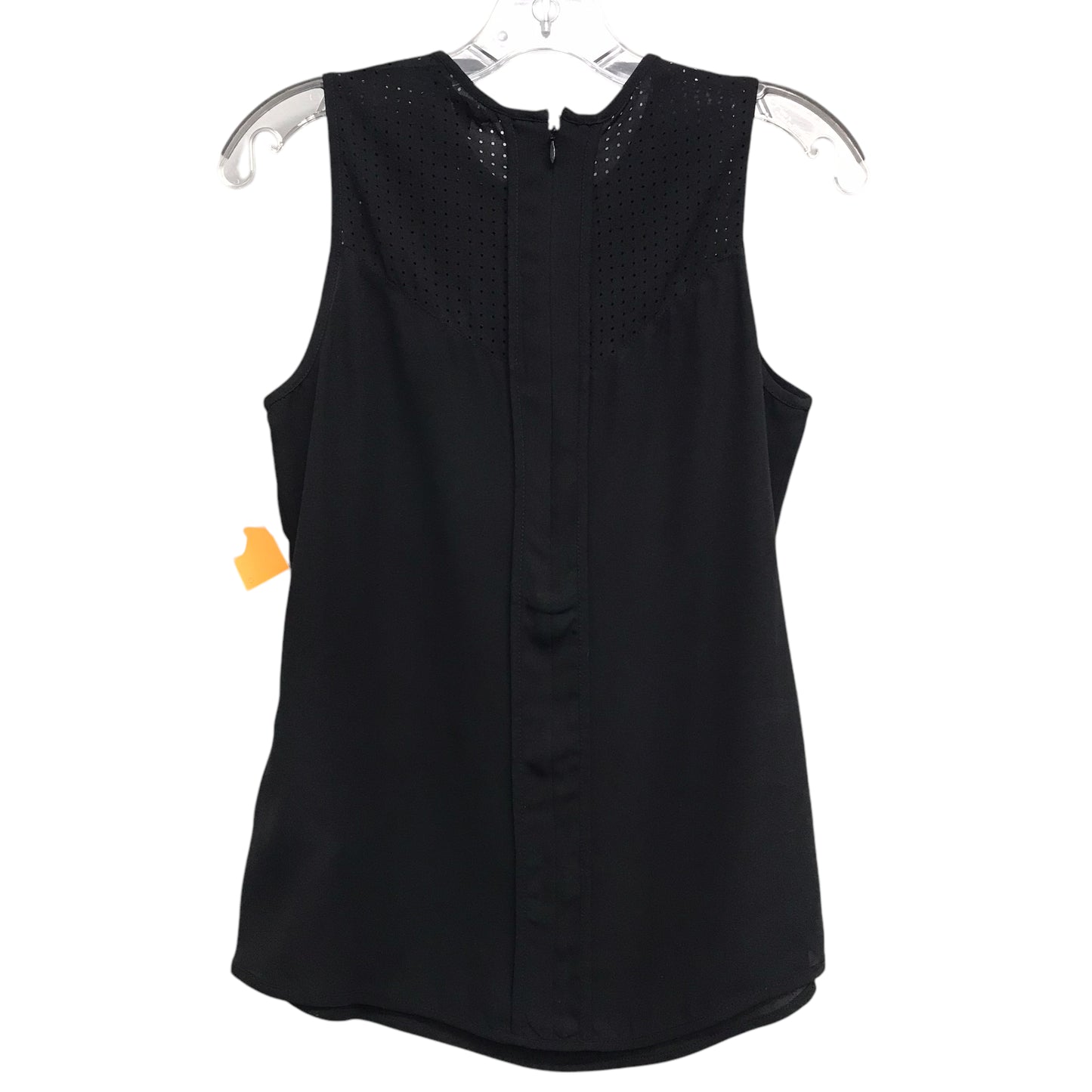 Top Sleeveless By Banana Republic In Black, Size:S