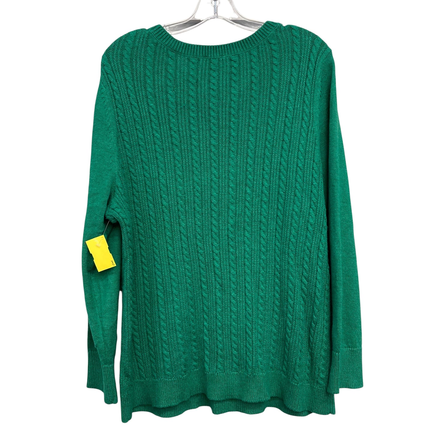 Sweater By Talbots In Green, Size:2X