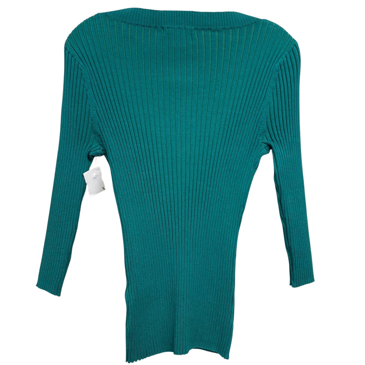 Top Ls By August Silk In Green, Size:L