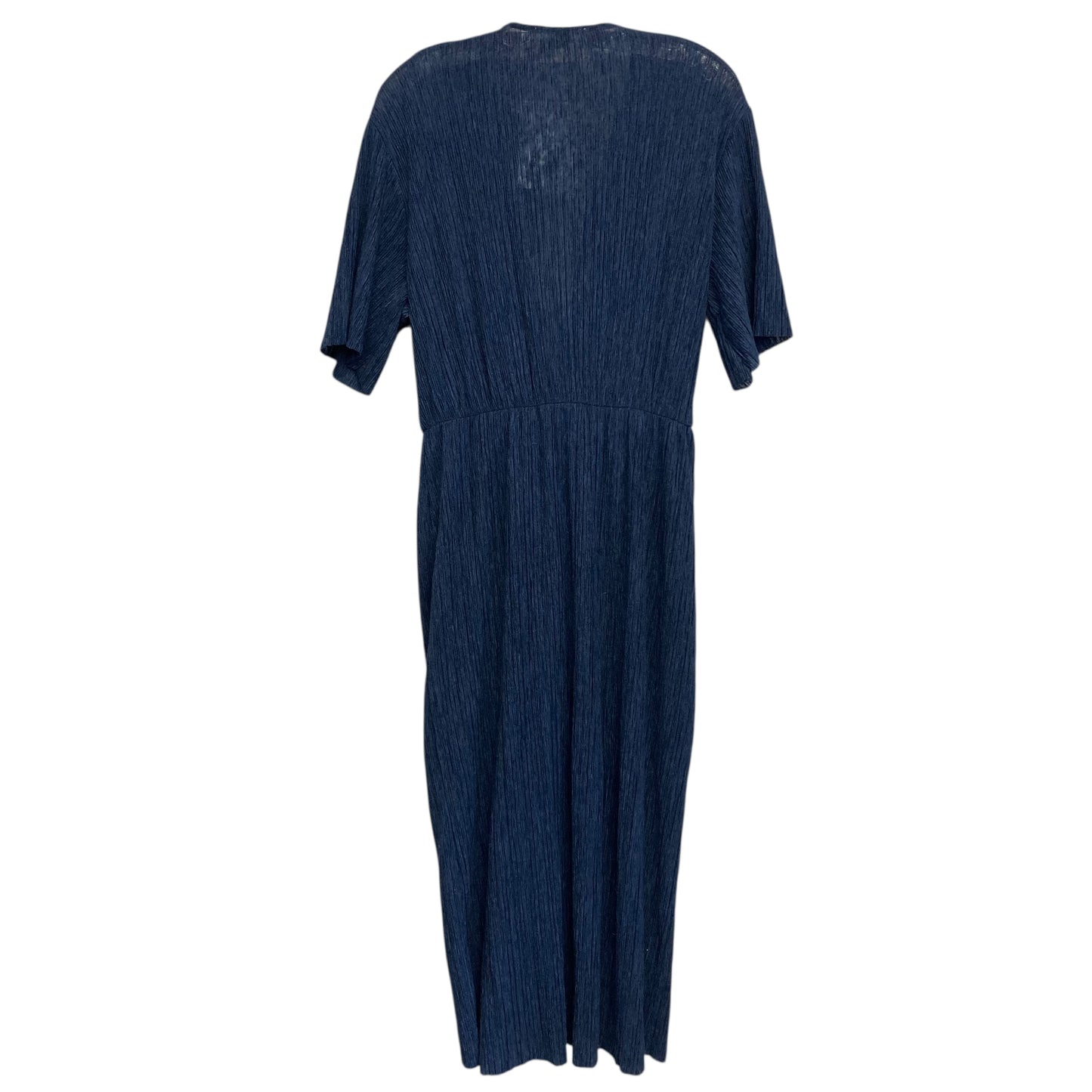 Dress Casual Midi By All In Favor In Navy, Size:M