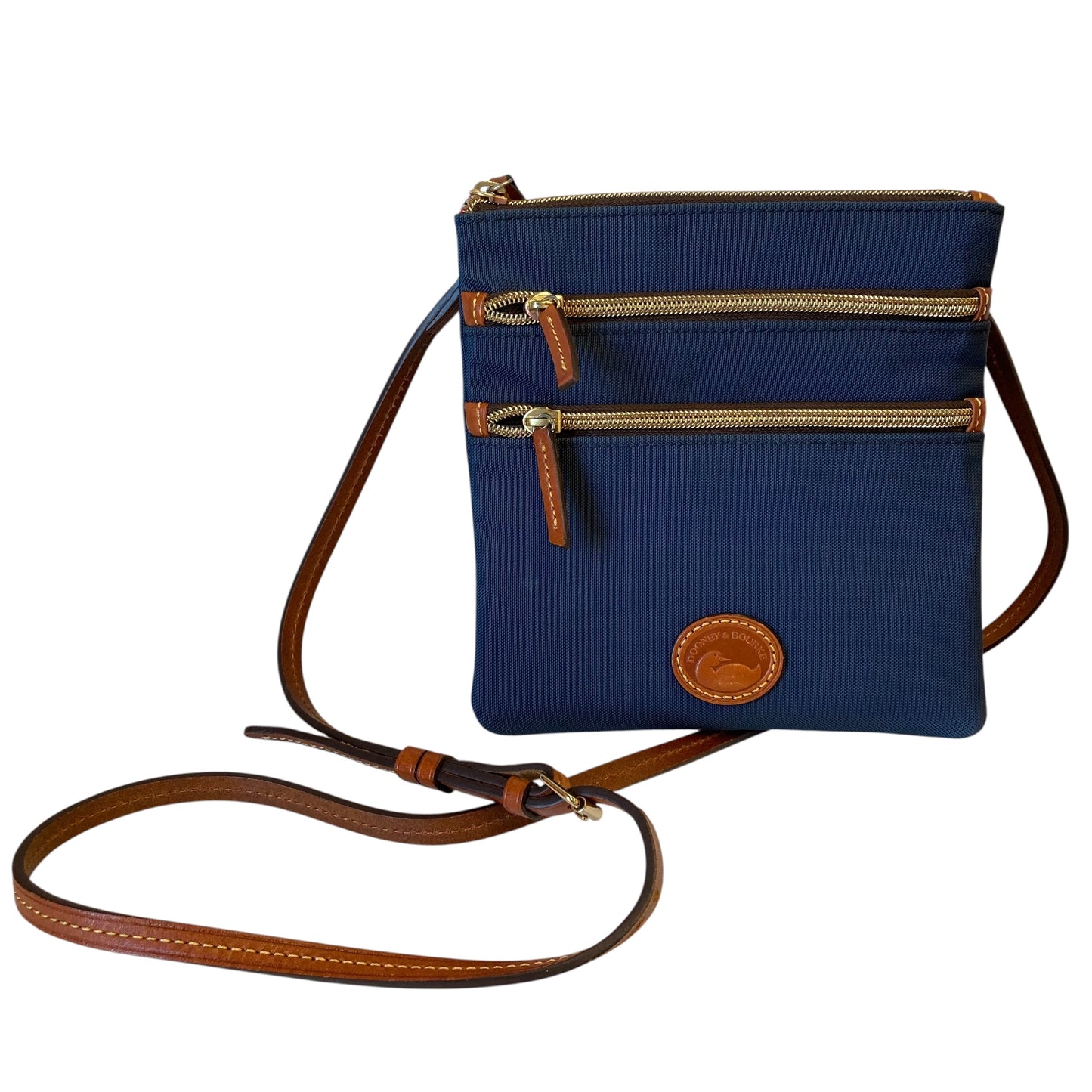 Crossbody Designer By Dooney And Bourke In Navy, Size:Small