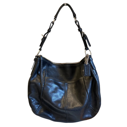 Handbag Designer By Coach In Black, Size:Large