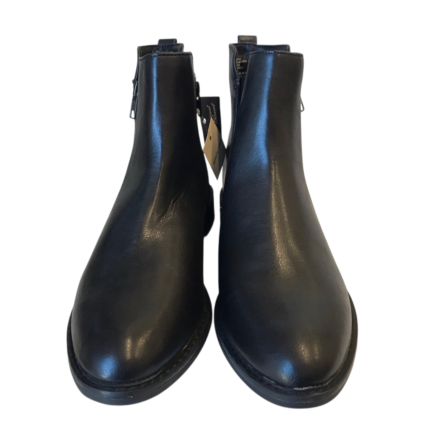 Boots Ankle Flats By Universal Thread In Black, Size:10