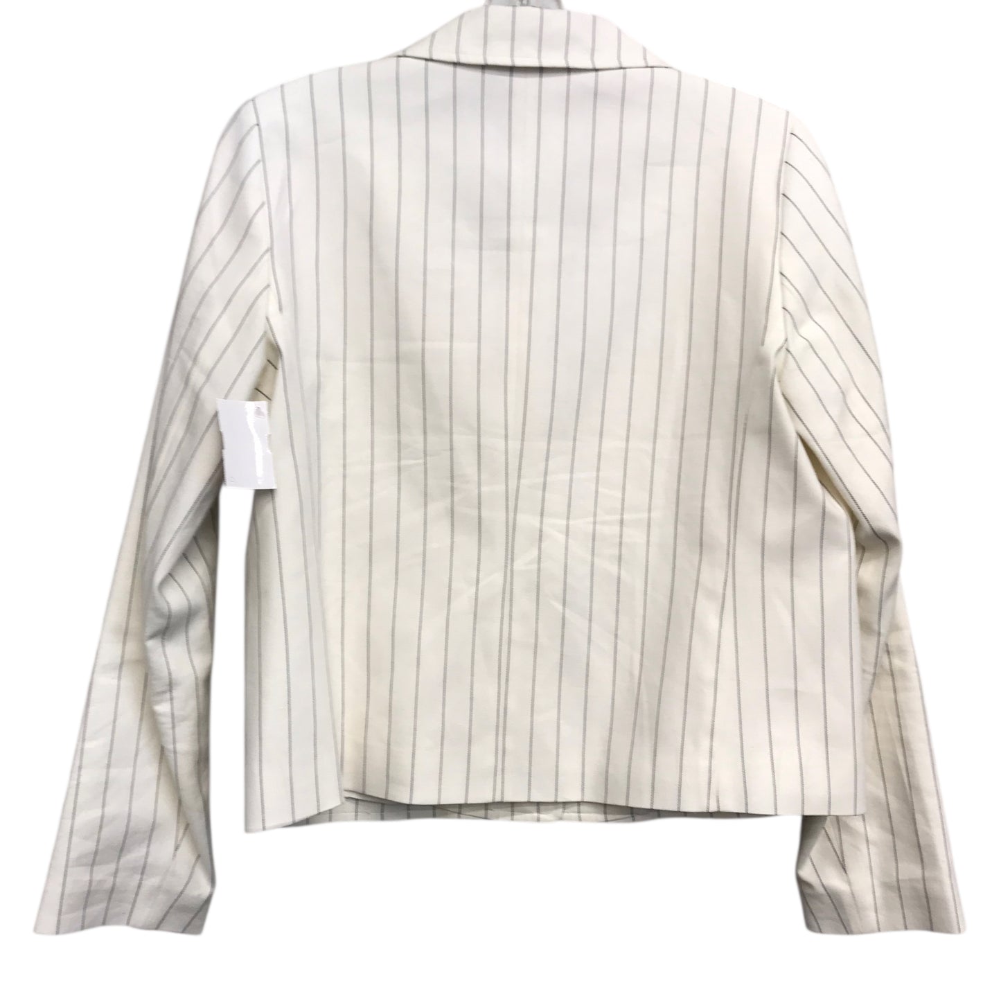 Blazer By Talbots In Striped Pattern, Size:Sp