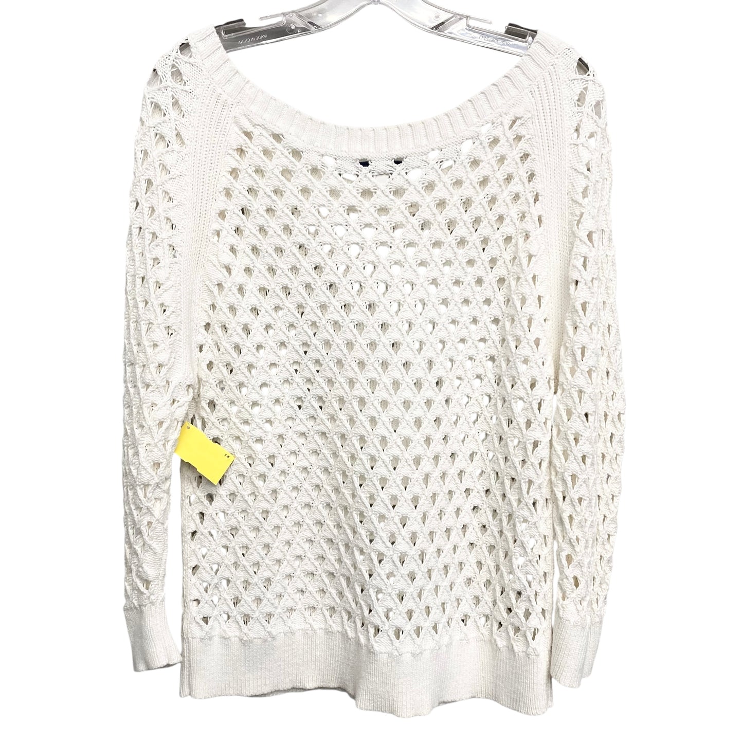 Sweater By American Eagle In White, Size:Xl