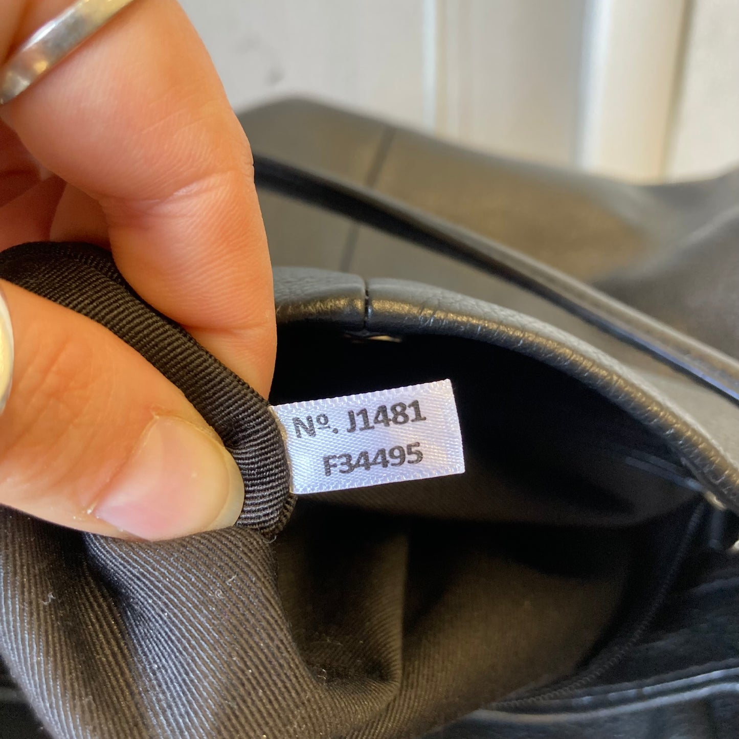 Handbag Designer By Coach In Black, Size:Large