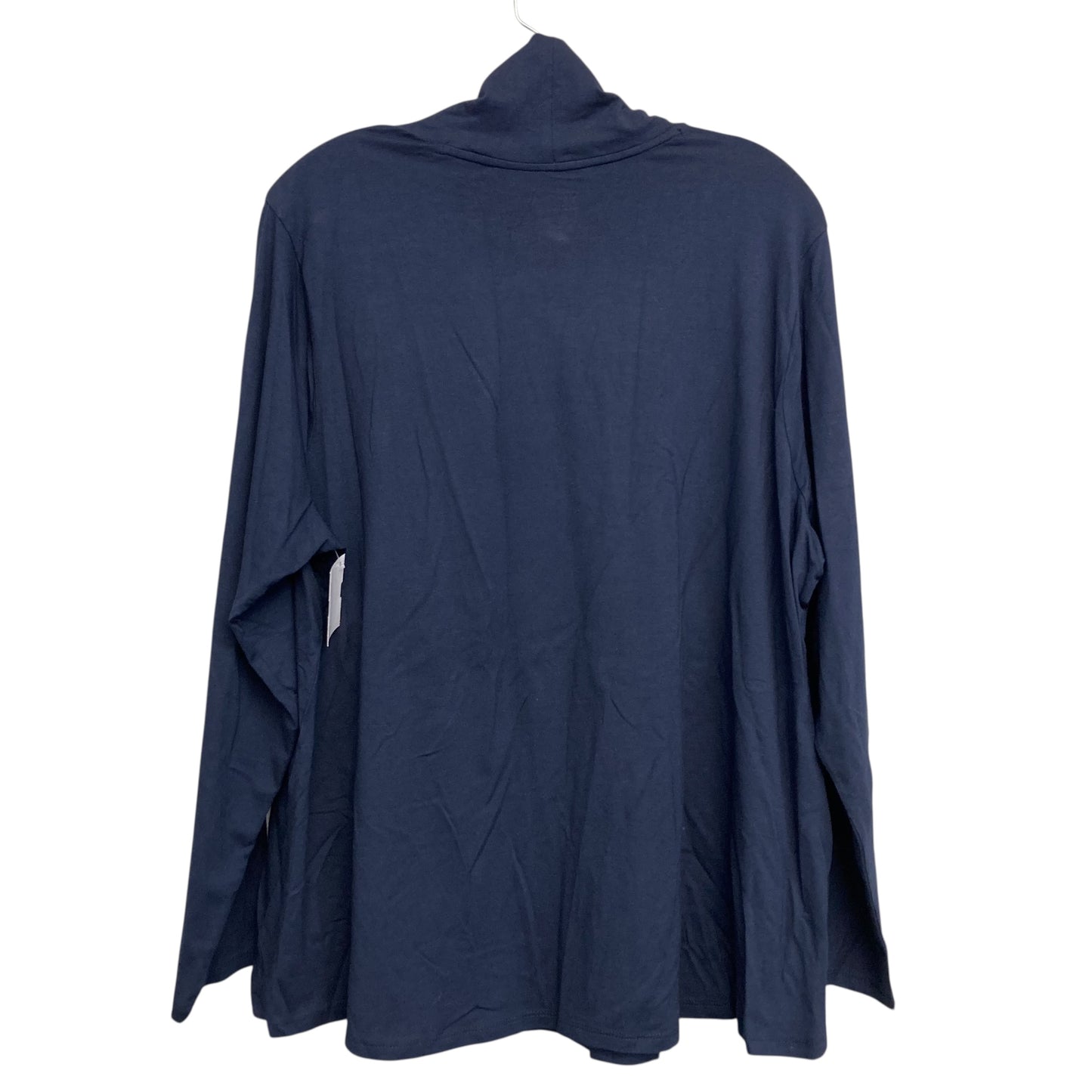 Top Ls By J. Jill In Navy, Size:2X