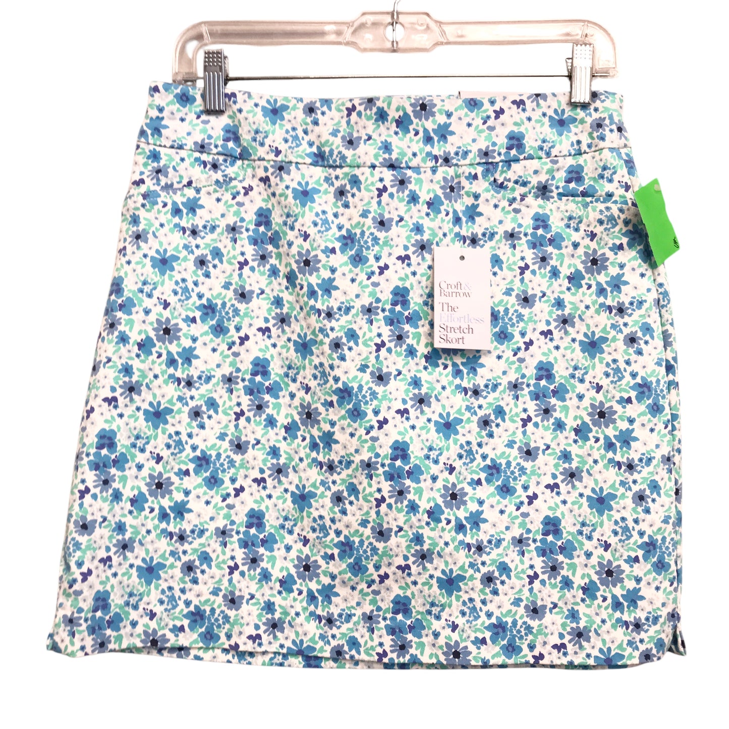 Skort By Croft And Barrow In Floral Print, Size:8