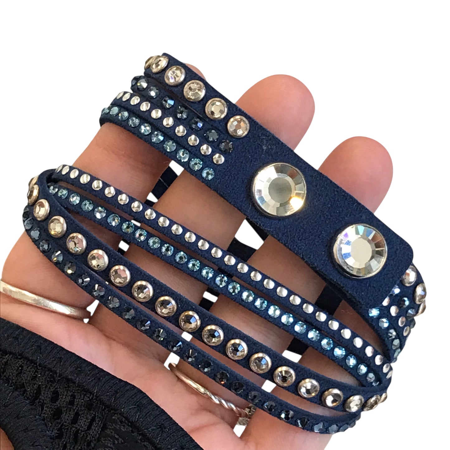 Bracelet Designer By Swarovski In Blue