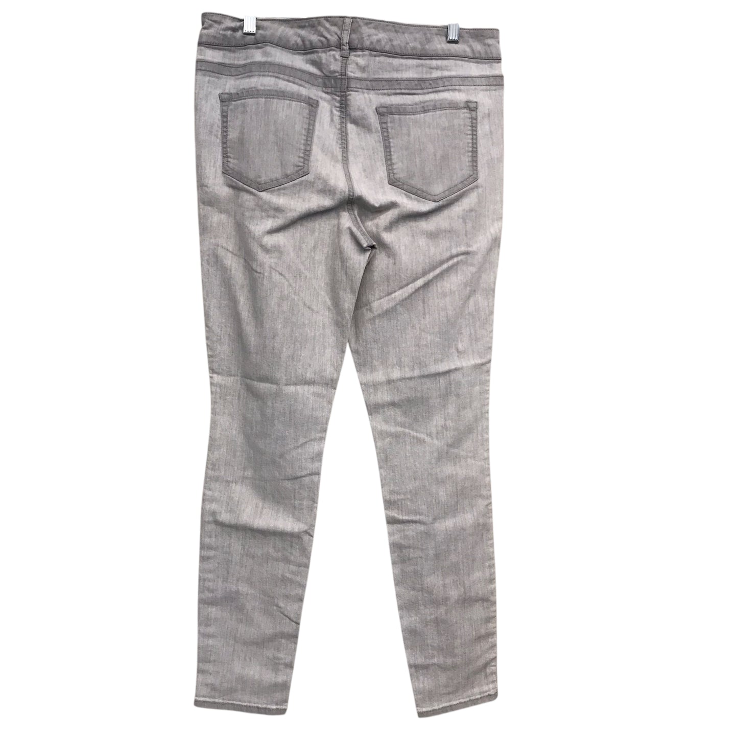 Jeans Skinny By Maurices In Grey, Size:14
