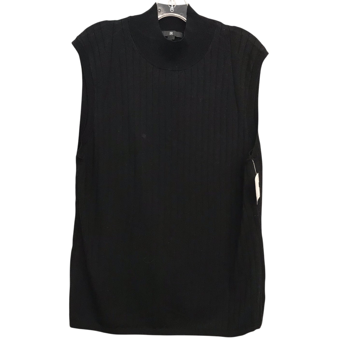 Top Sleeveless By Banana Republic In Black, Size:1X