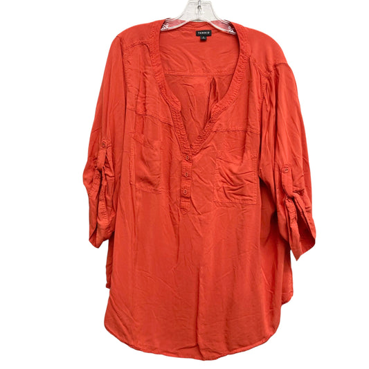 Top Ls By Torrid In Orange, Size:4X