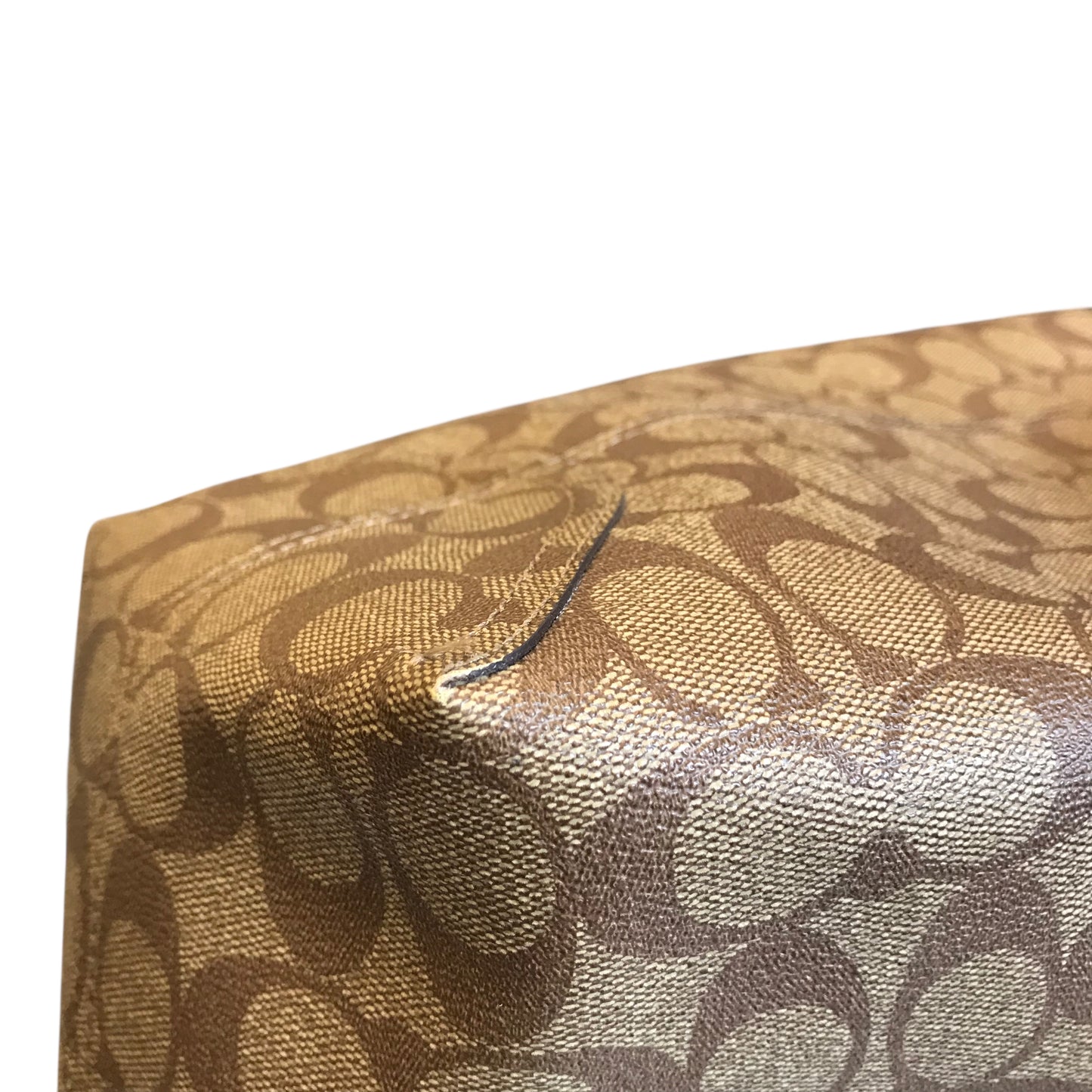 Tote Designer By Coach In Brown, Size:Medium