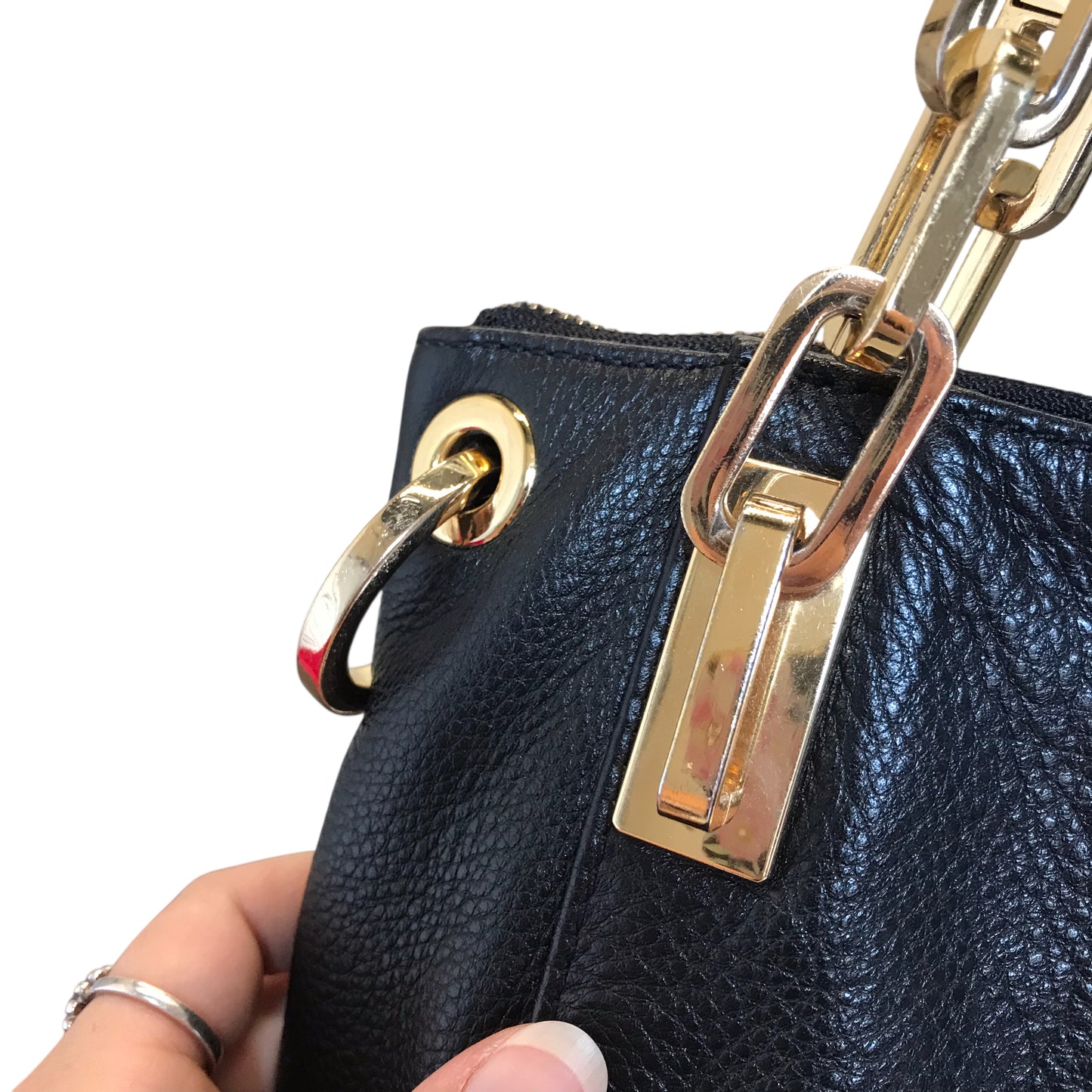 Handbag Designer By Michael Kors In Black, Size:Large