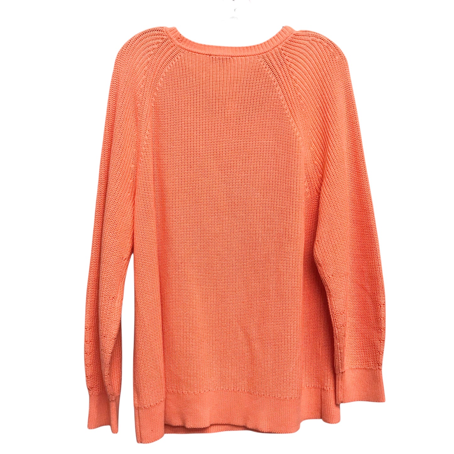Sweater By Talbots In Orange, Size:2X