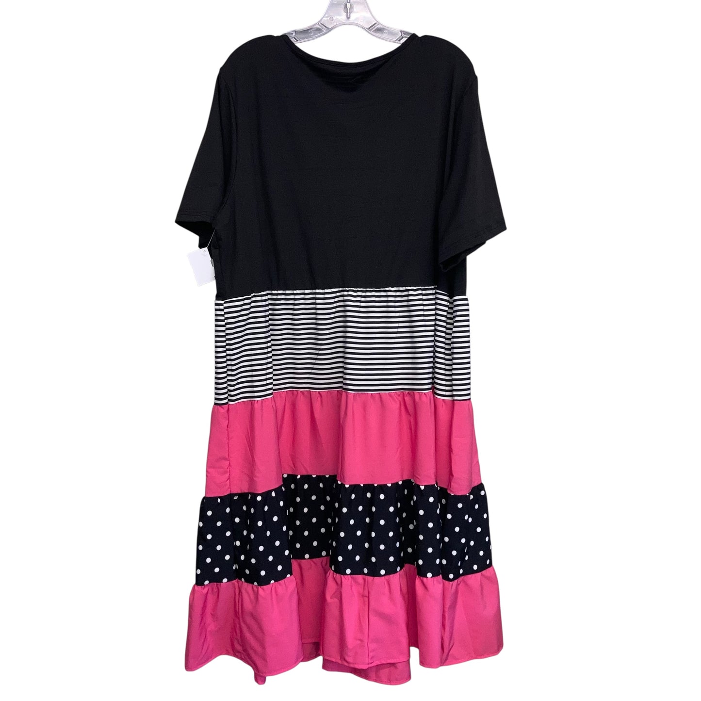 Dress Casual MIDI By Shein In Multi, Size:2X