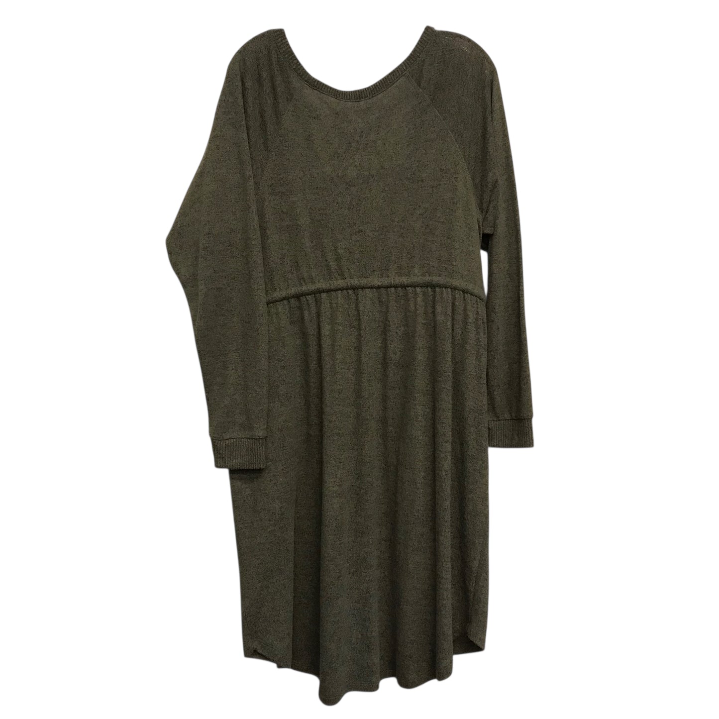 Dress Sweater By Torrid In Green, Size:2X