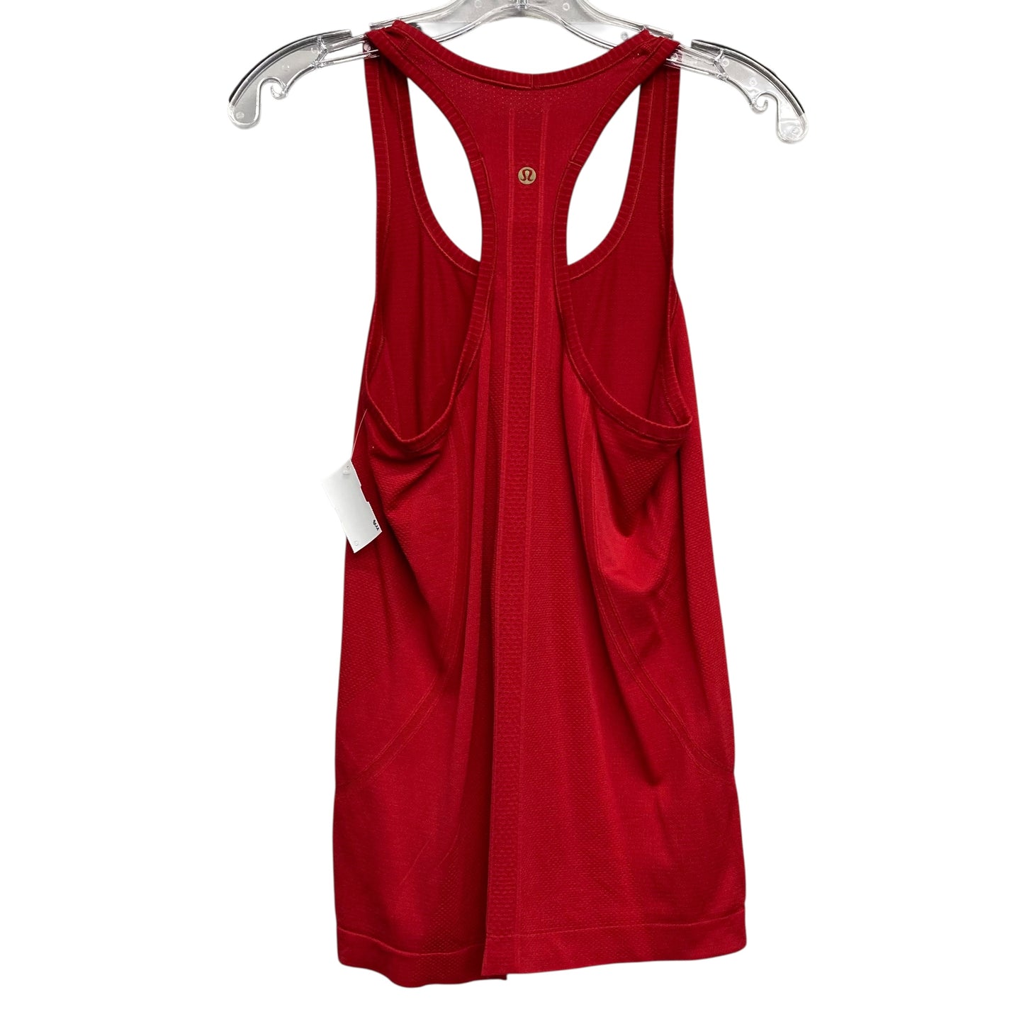 Athletic Tank Top By Lululemon In Red, Size:M