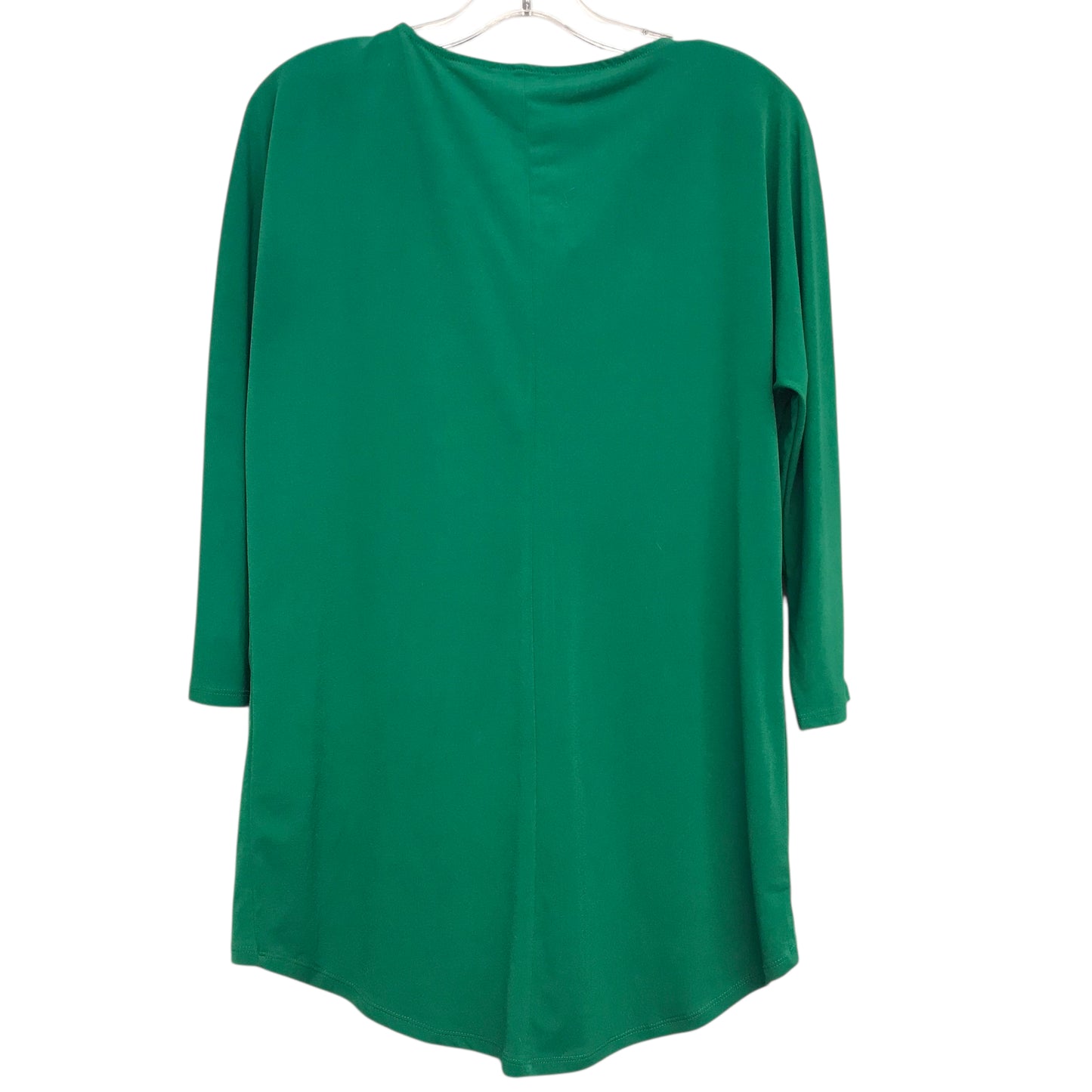 Top 3/4 Sleeve By Chelsea And Theodore In Green, Size:S