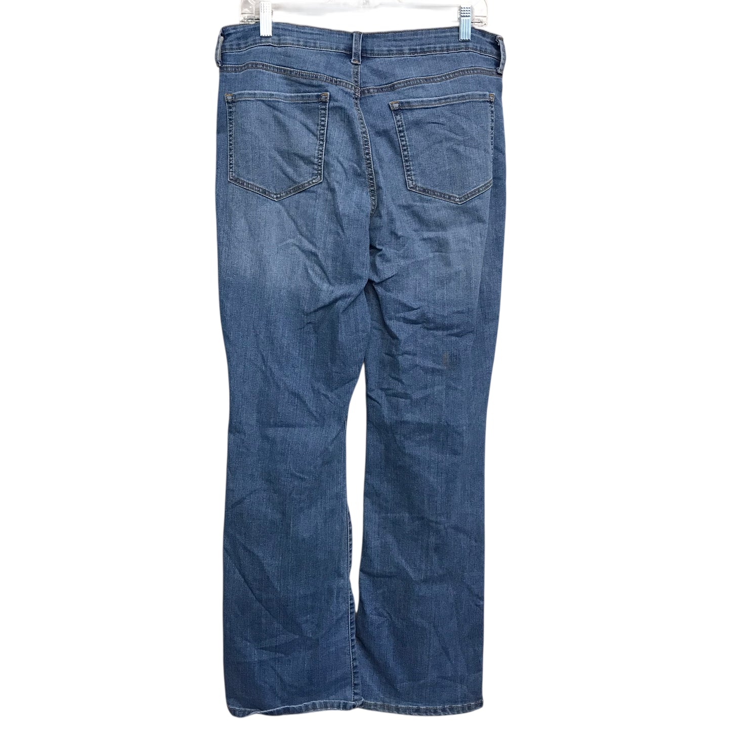 Jeans Boot Cut By Style And Company Sport In Blue Denim, Size:14