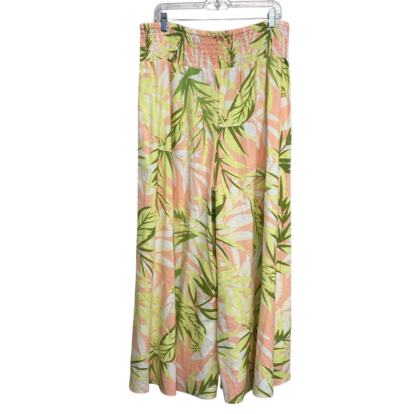 Pants Lounge By Cece In Tropical Print, Size:16