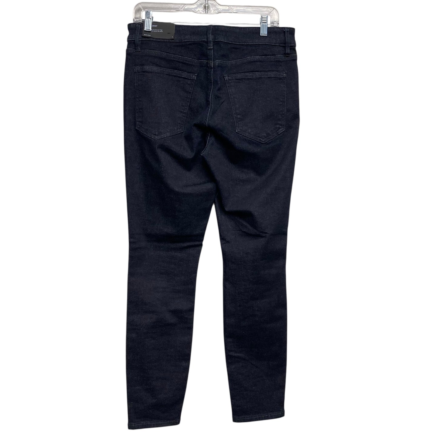 Jeans Skinny By Ann Taylor In Blue Denim, Size:8