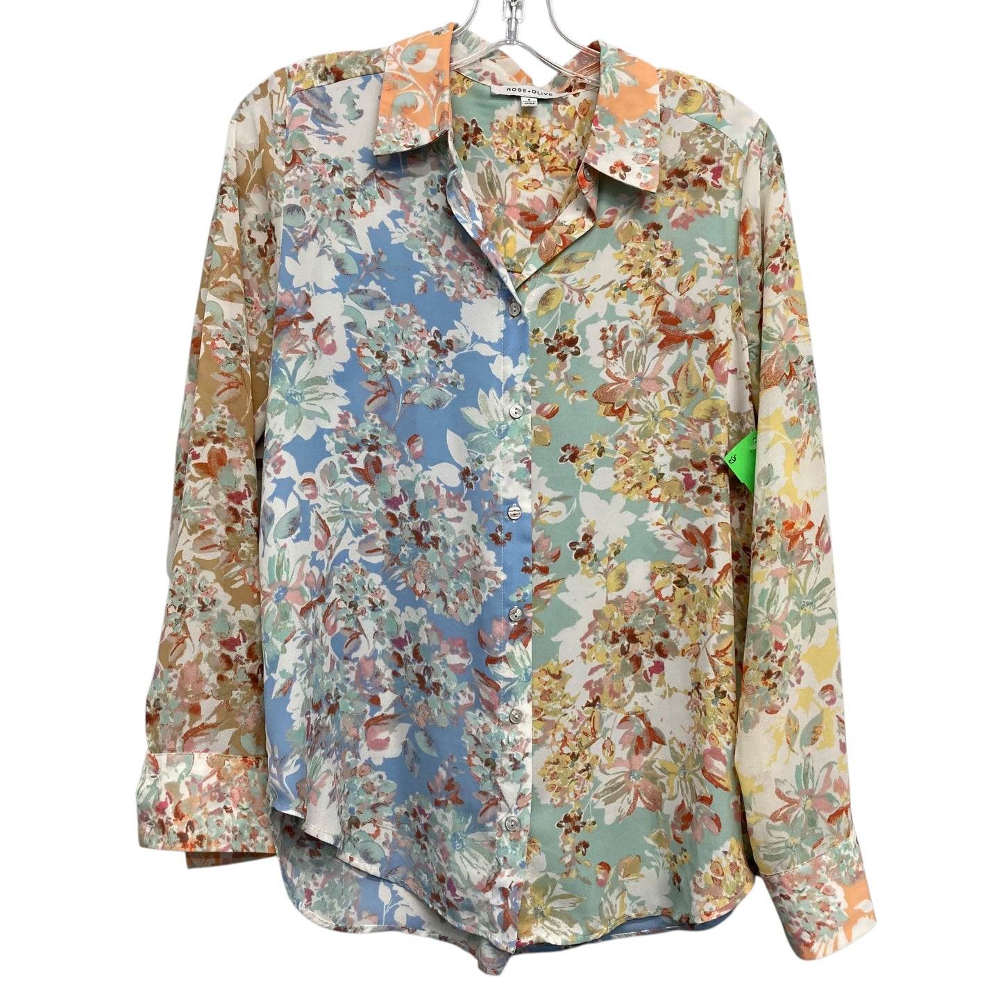 Top Ls By Rose And Olive In Floral Print, Size:S